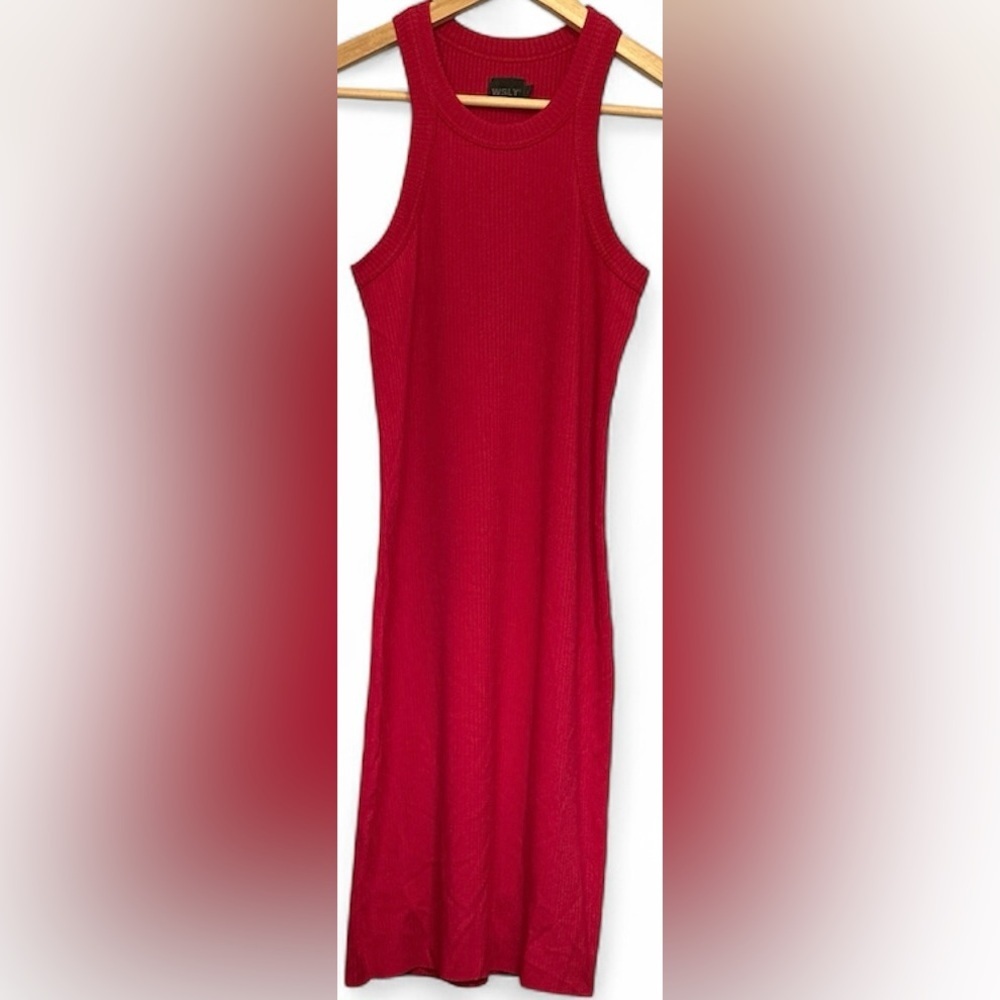 NWOT WSLY RIVINGTON TANK DRESS PINK/MAGENTA SIZE LARGE